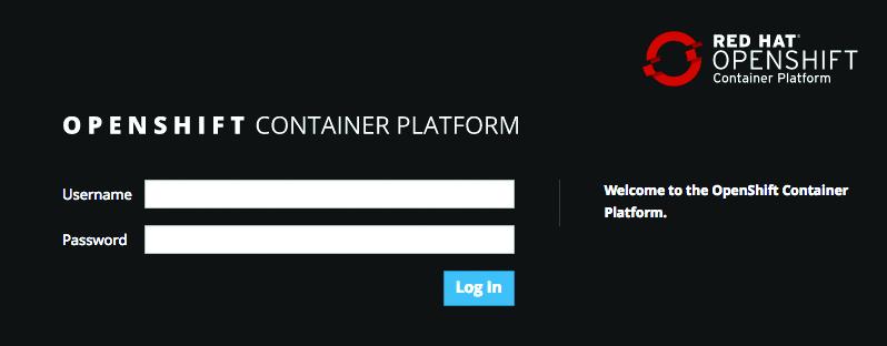 Figure 7. Red Hat OpenShift Container Platform web console